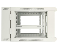 Extralink Wisząca 19" 6U 600x600mm dwusekcyjna (szara) EX.12936 - 489288 - zdjęcie 6